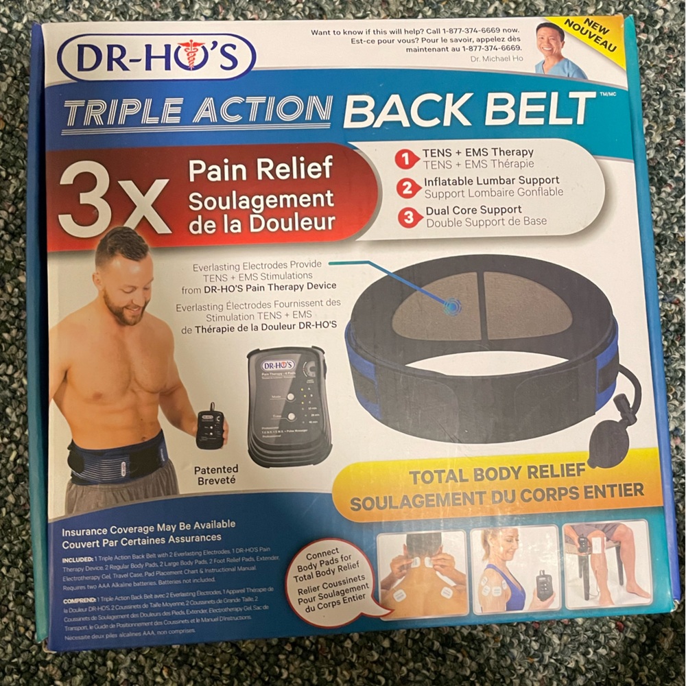 Dr Ho Back Belt | Triple Action
Back Belt/ tension machine